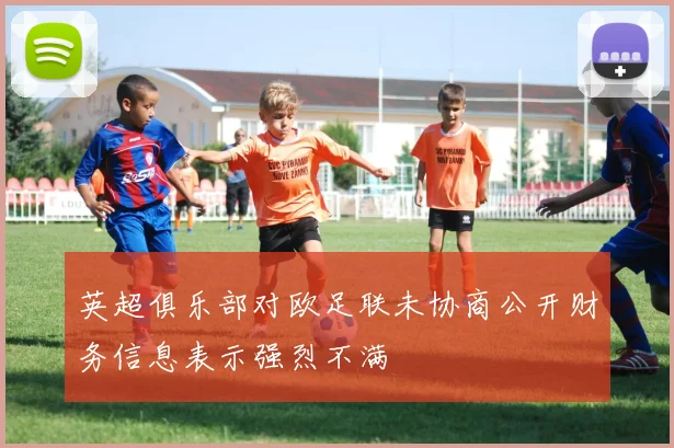 英超俱乐部对欧足联未协商公开财务信息表示强烈不满